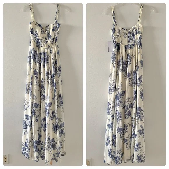 NWT Reformation Jayde Dress in Lupine - Picture 4 of 11